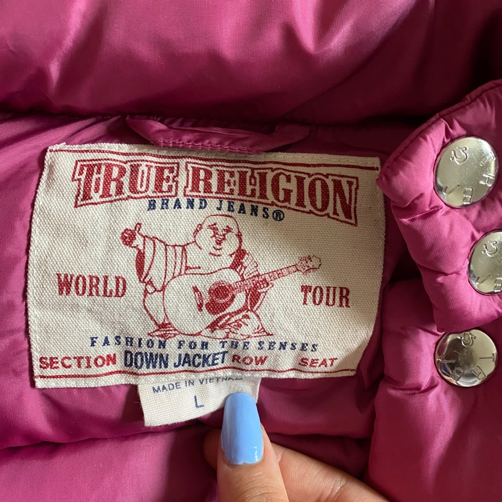 BRAND NEW TRUE RELIGION COAT WITH TAGS